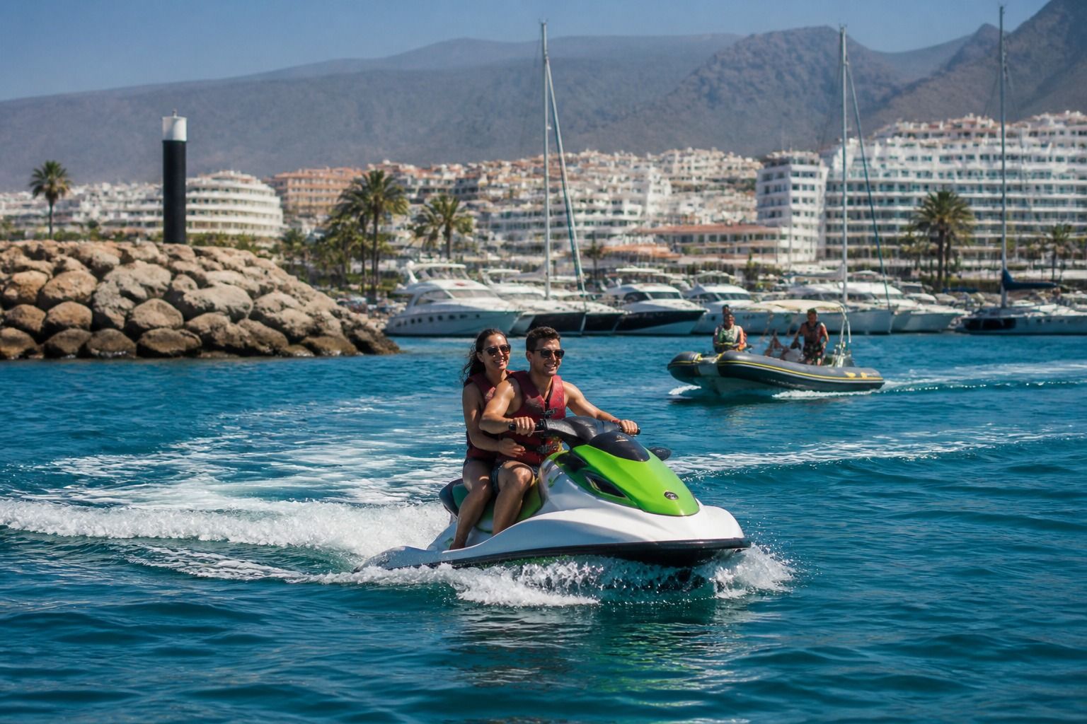 Jet Ski Puerto Colon: Why the Marina Matters for a Tenerife Ride